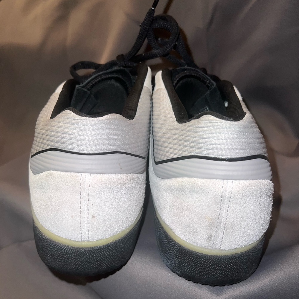 Adidas Men's Black and grey Tyshawn Sneakers - Picture 5 of 6